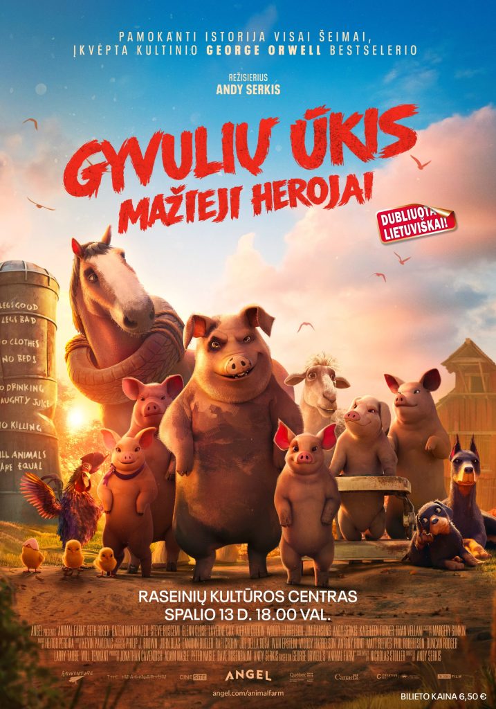 Kino filmas „Gyvulių ūkis: Mažieji herojai“